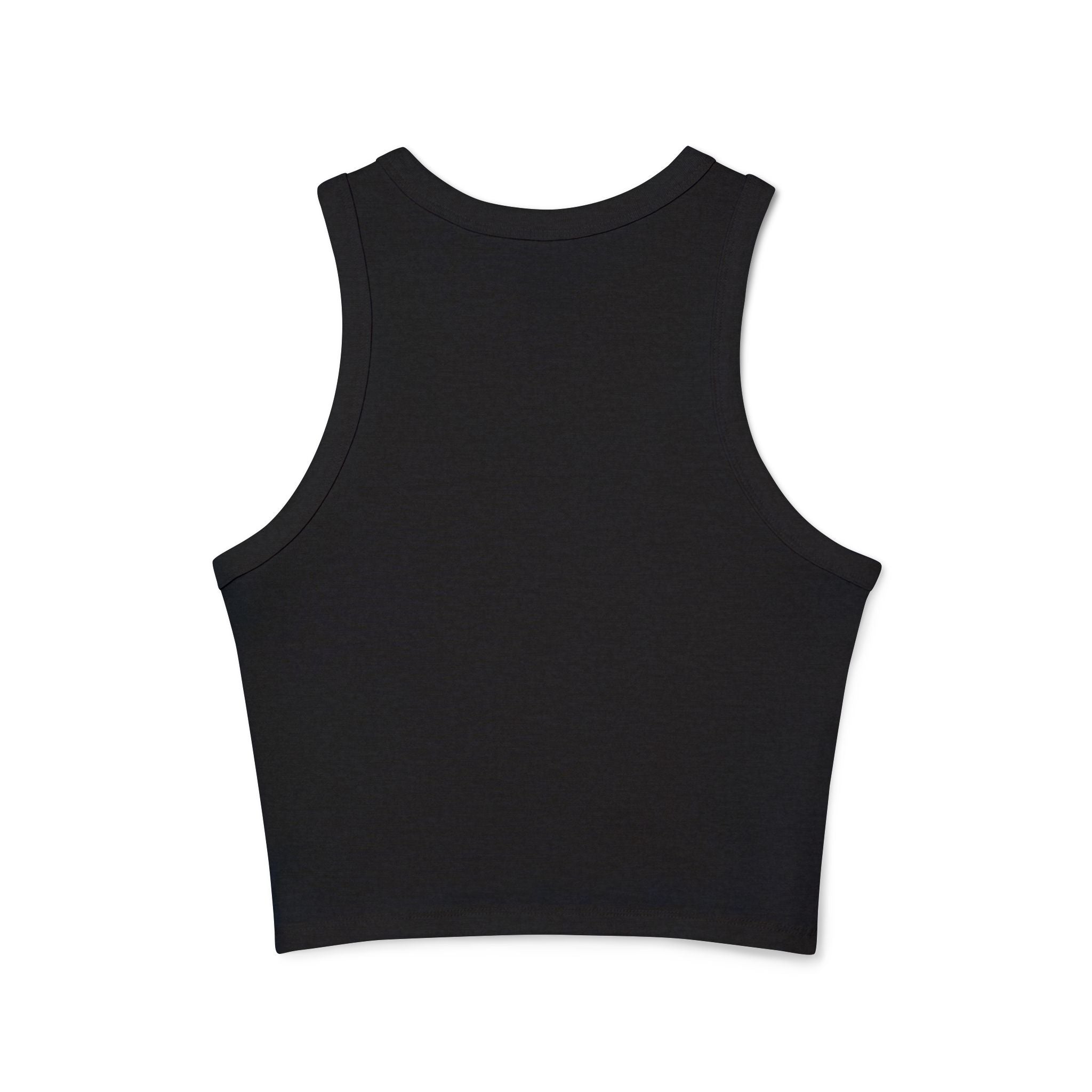 Racer Tank — Cute Retro Anime Girls "Girls Do It" Graphic Crop Tank