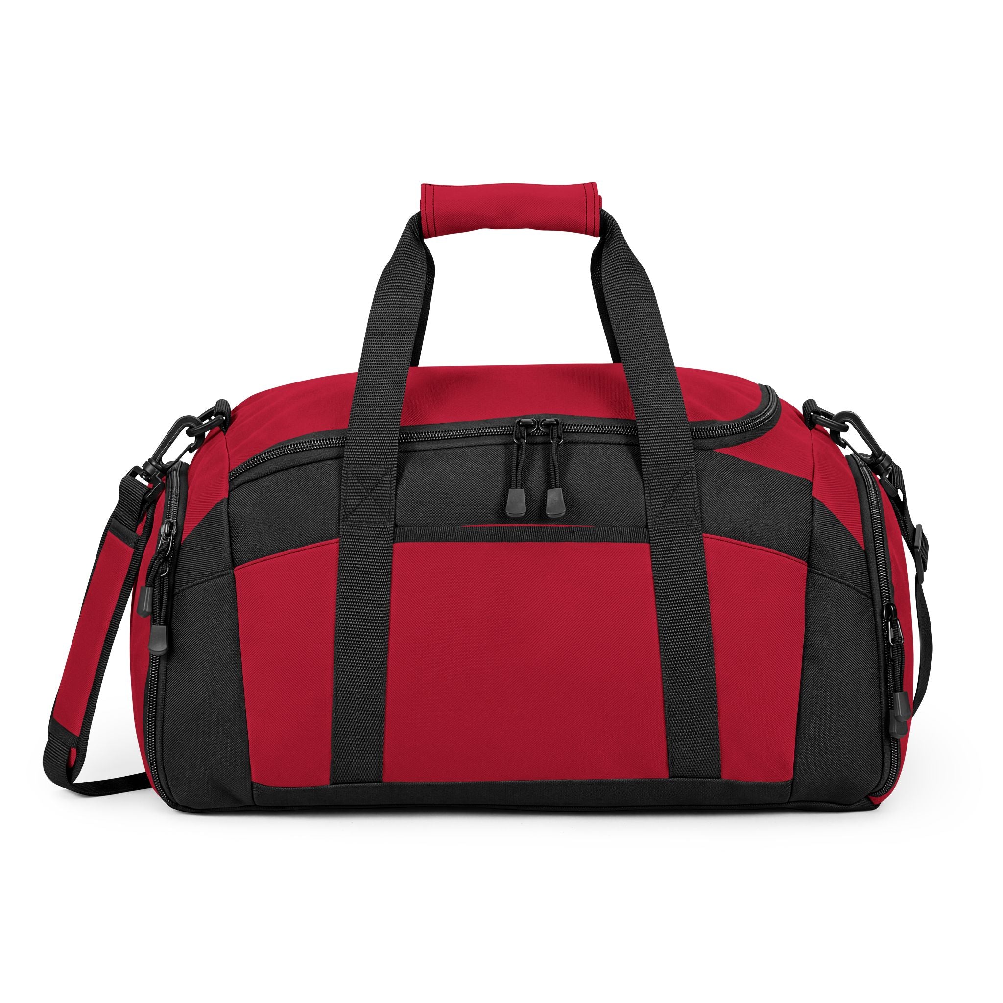 Train Hard No Excuses Gym Bag — Durable Fitness Duffel with Bold Skull Design