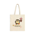 Penguin 'Waddle I Do Without You' Cotton Tote Bag