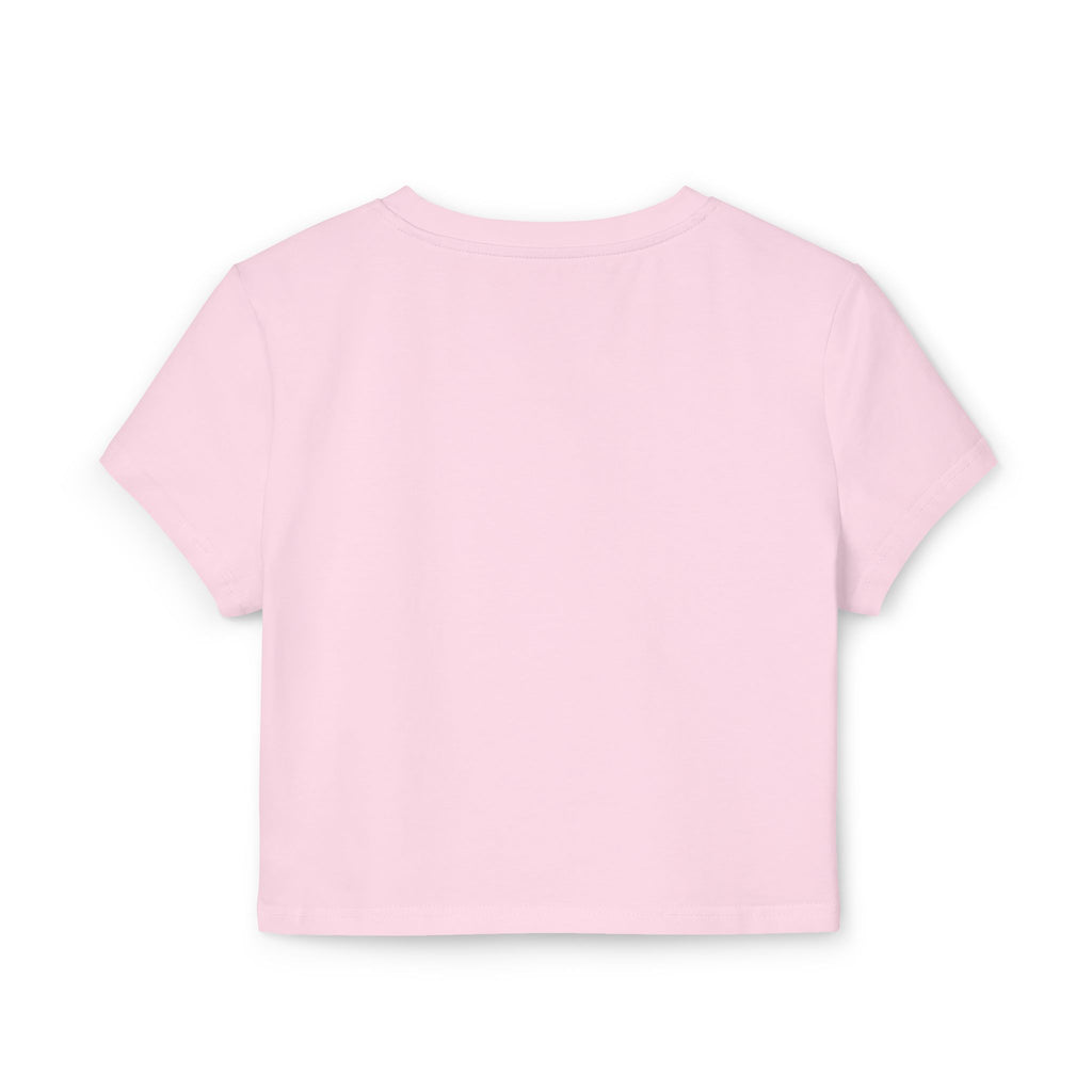 Baby Tee — "You Are Perfect" Minimal Line Art Crop Top