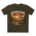 Adventure Awaits T-Shirt – Vintage Mountain Camping Tee