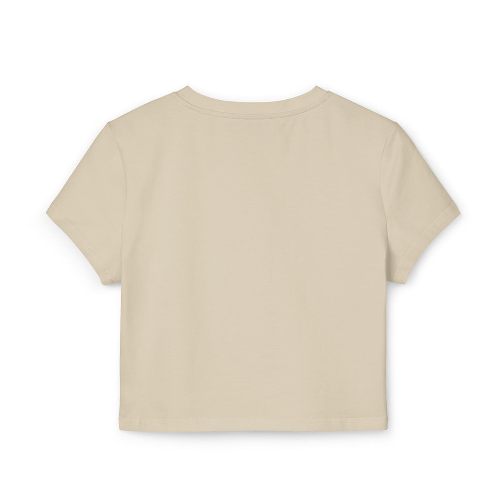 Baby Tee — "You Are Perfect" Minimal Line Art Crop Top