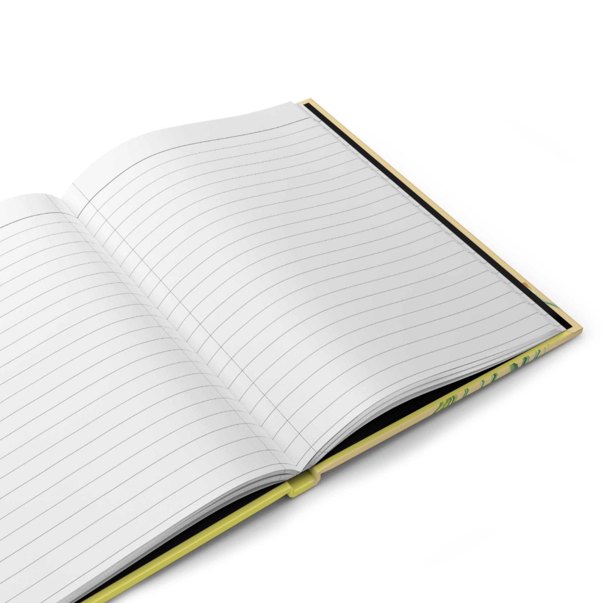 Sunlit Serenity Journal: Floral Design, 150 Lined Pages, Lay-Flat Binding