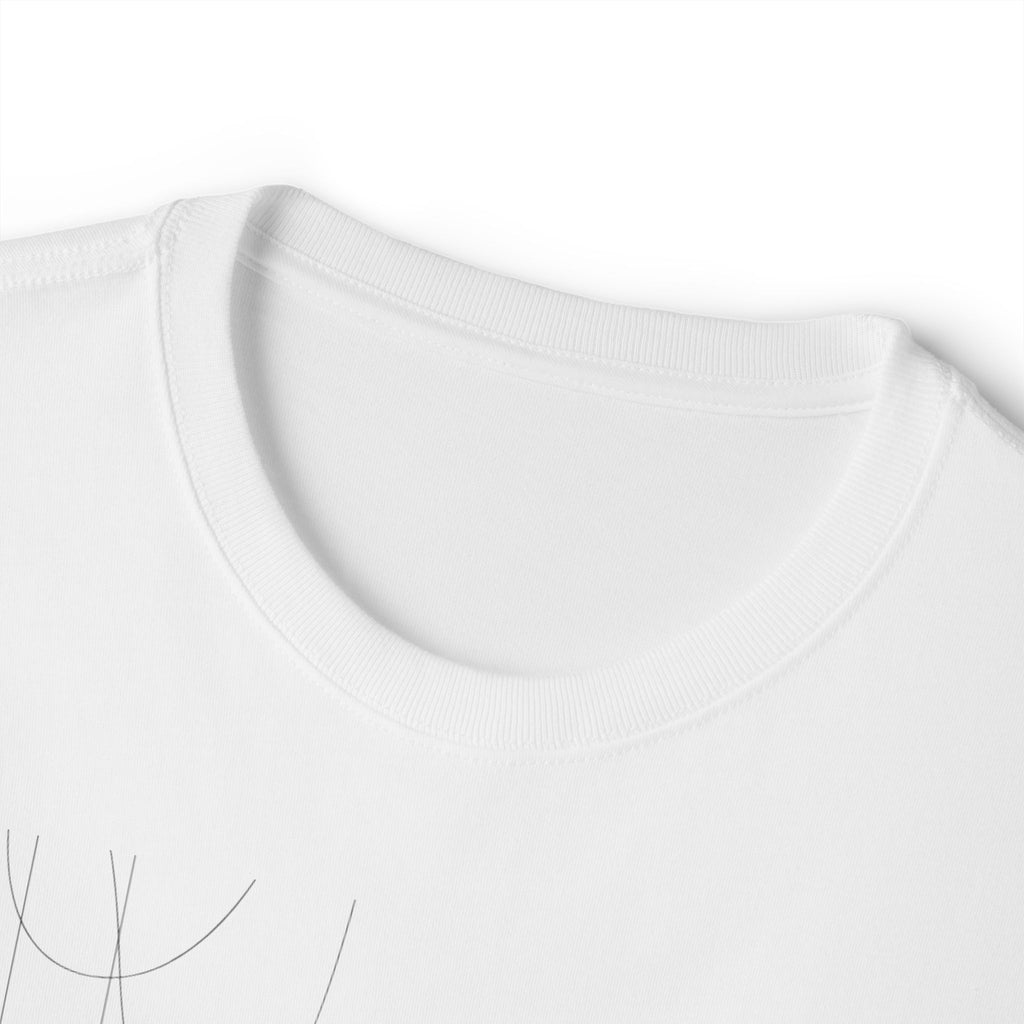 Halloween Ghost Tee — "Happy Halloween" Spooky Cottage Graphic