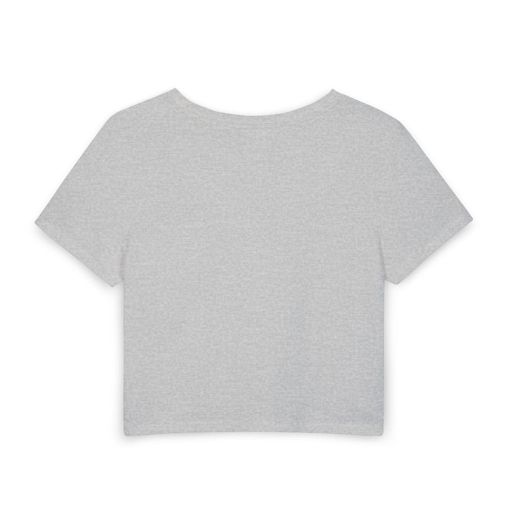 Halloween Ghost Baby Tee — Happy Halloween Cute Spooky Crop Top