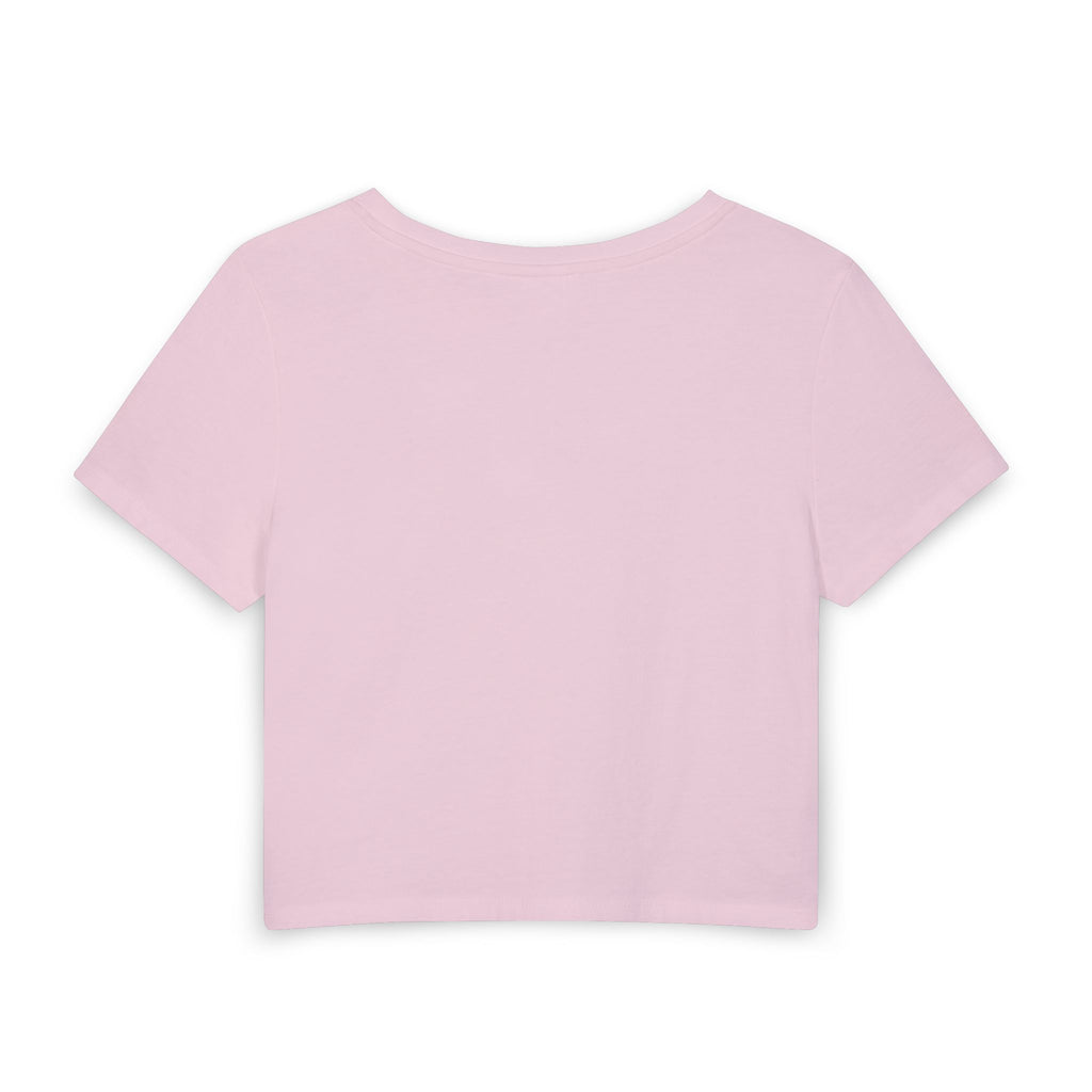 Halloween Ghost Baby Tee — Happy Halloween Cute Spooky Crop Top