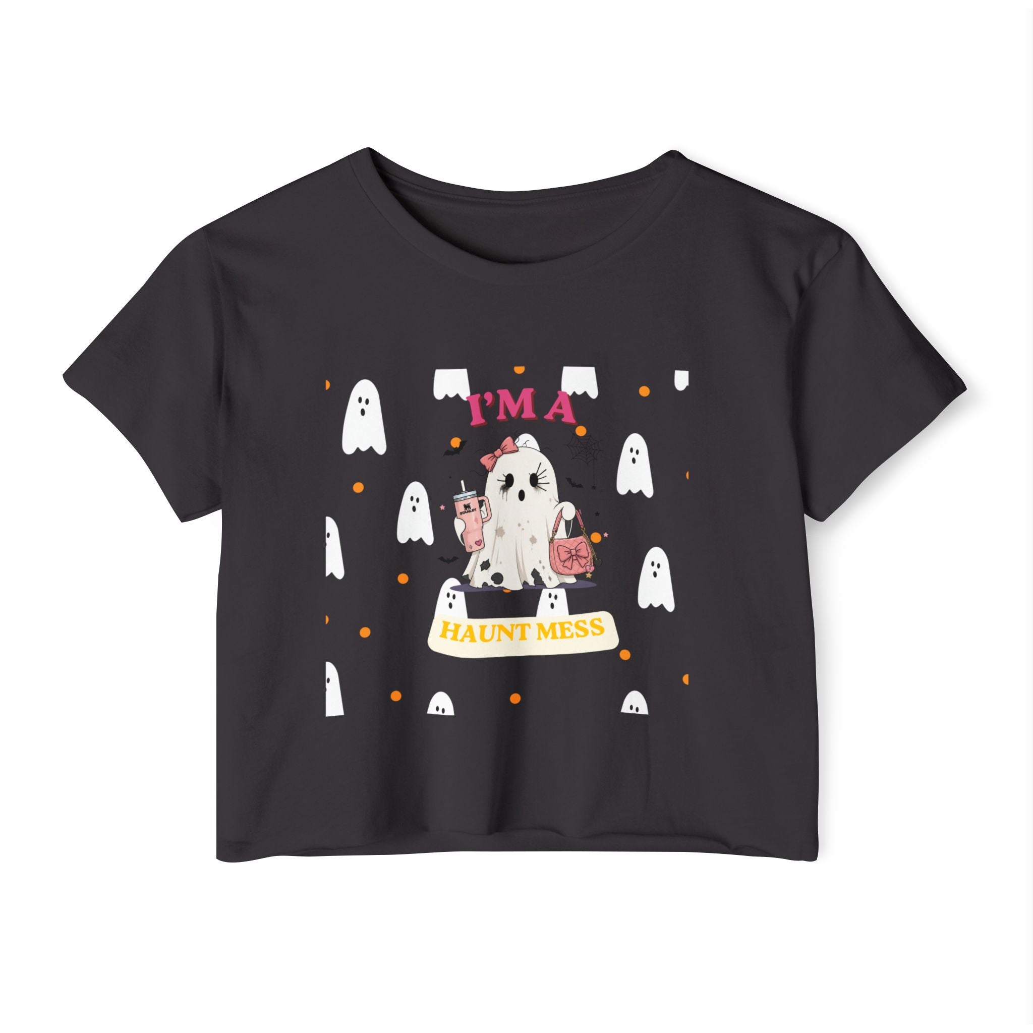 I'm a Haunt Mess | Women's Halloween Crop Top