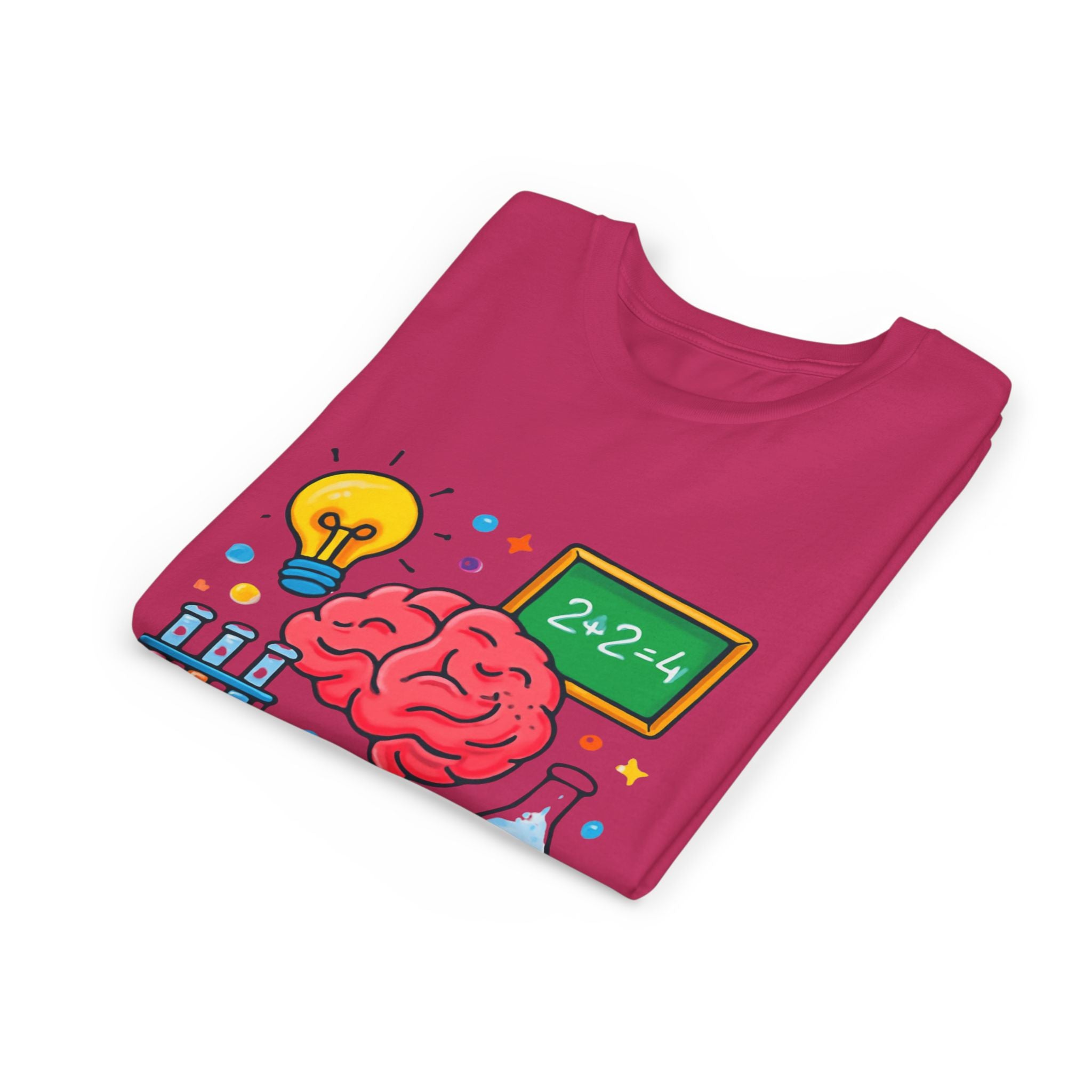 Kids Learning T-Shirt — "Great Minds Are Made From Scratch" Youth Tee