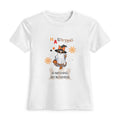 Halloween Ghost Tee — “Haunting & Minding My Business” Women’s T-Shirt