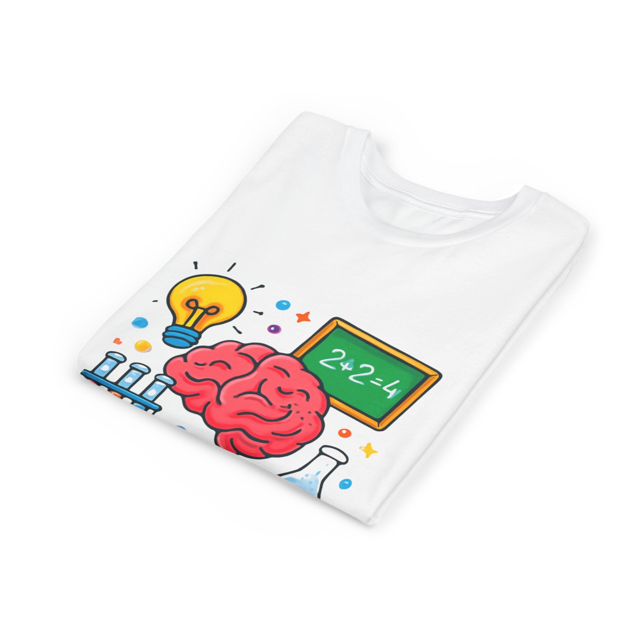 Kids Learning T-Shirt — "Great Minds Are Made From Scratch" Youth Tee