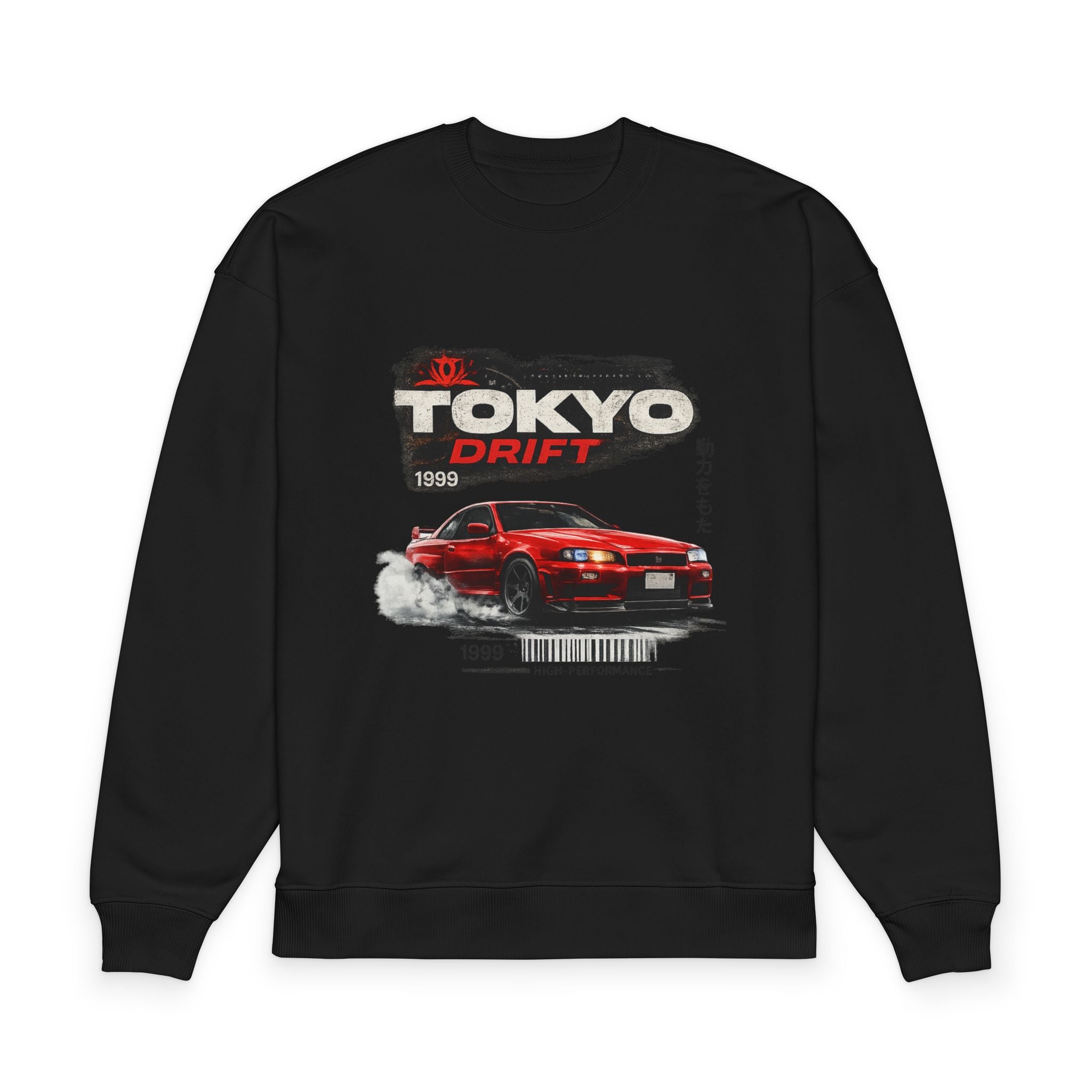 Tokyo Drift Retro Car Sweatshirt