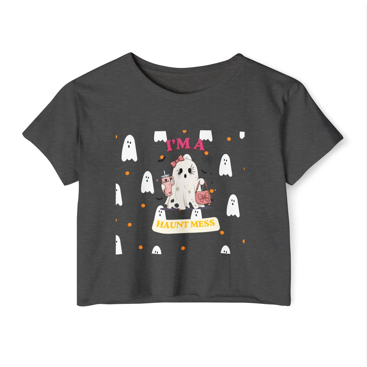 I'm a Haunt Mess | Women's Halloween Crop Top