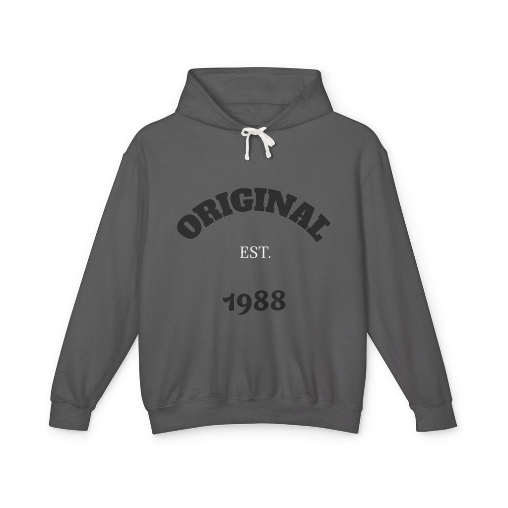 Vintage Comfort: Sun-Washed Cotton Hoodie with Archival Crest