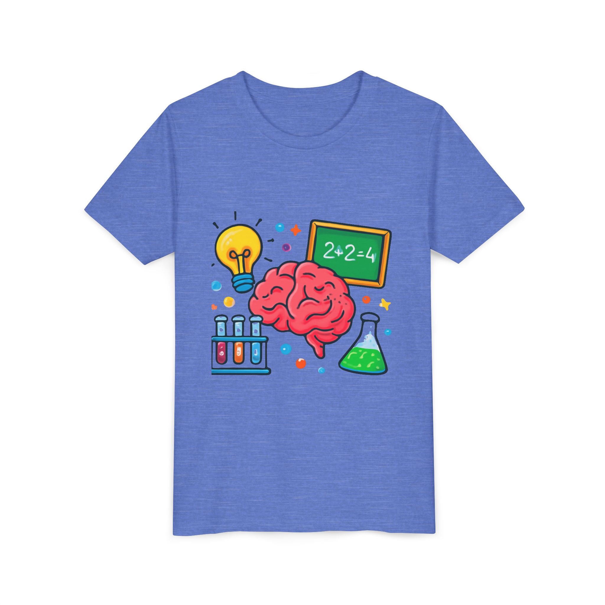 Kids Learning T-Shirt — "Great Minds Are Made From Scratch" Youth Tee