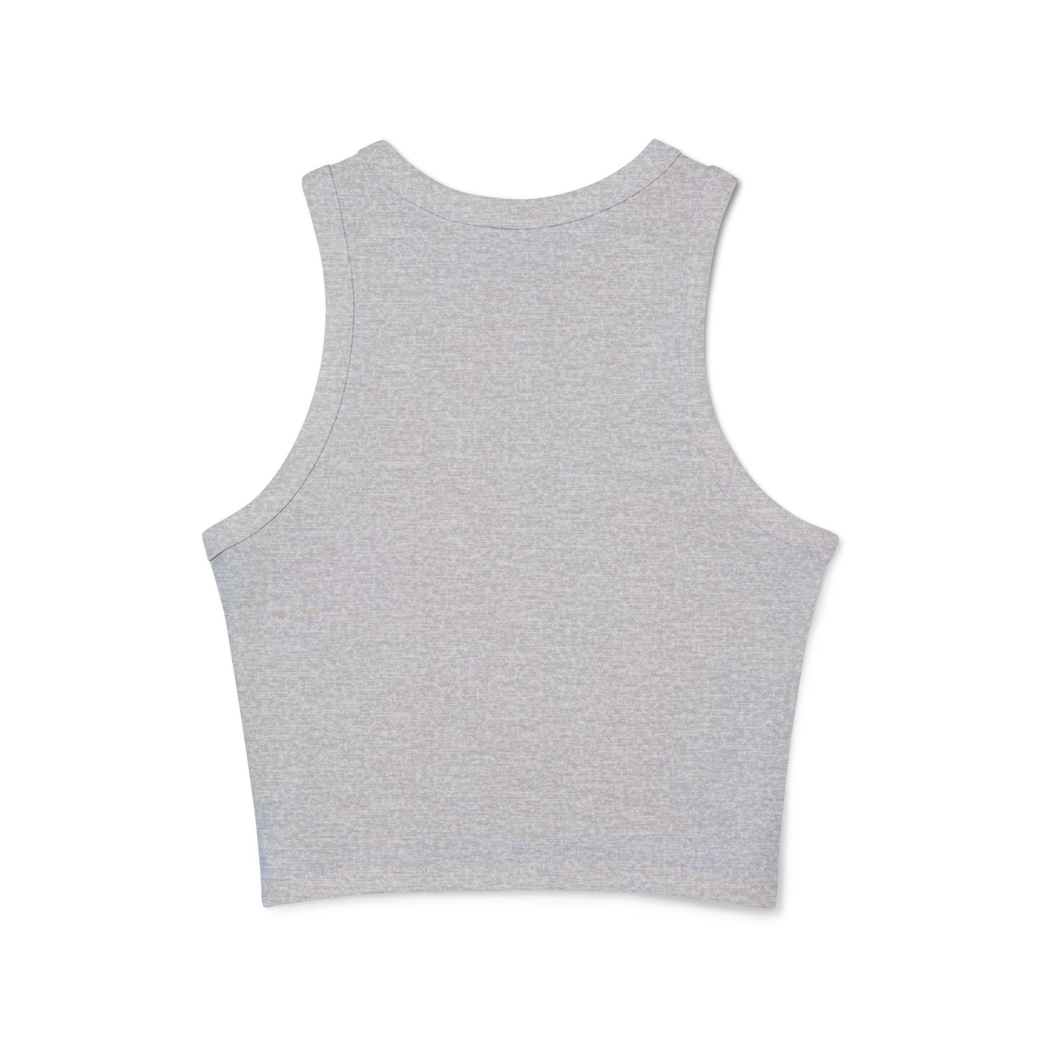 Star Leopard Tank Top — Pink Leopard Print Star Graphic Women's Racer Tank