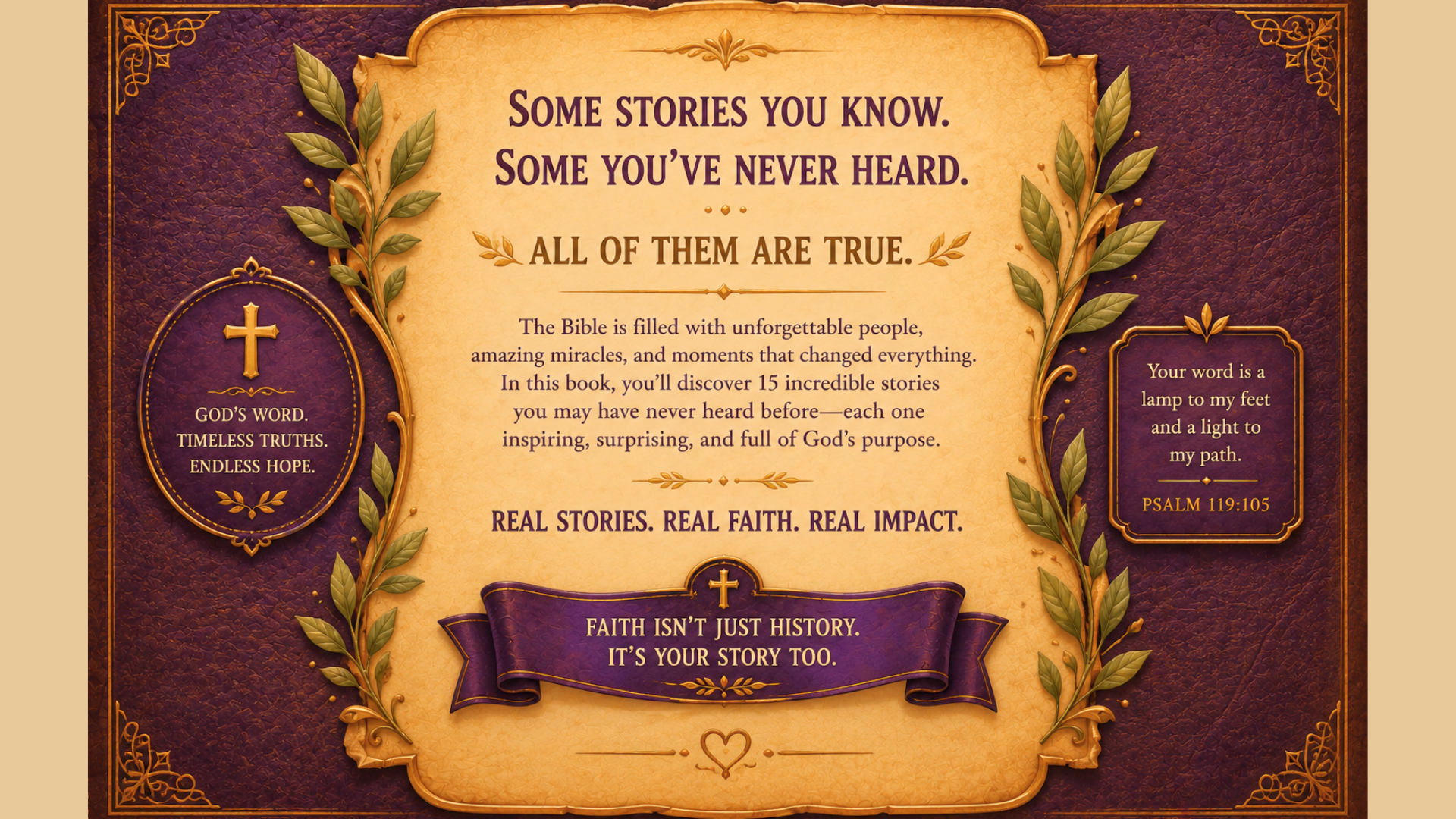 Have You Ever Heard of These Bible Stories? | Digital Bible Story Book