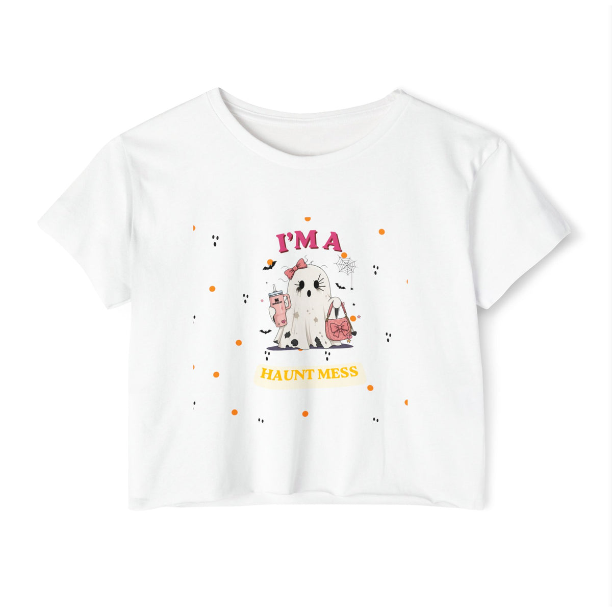 I'm a Haunt Mess | Women's Halloween Crop Top
