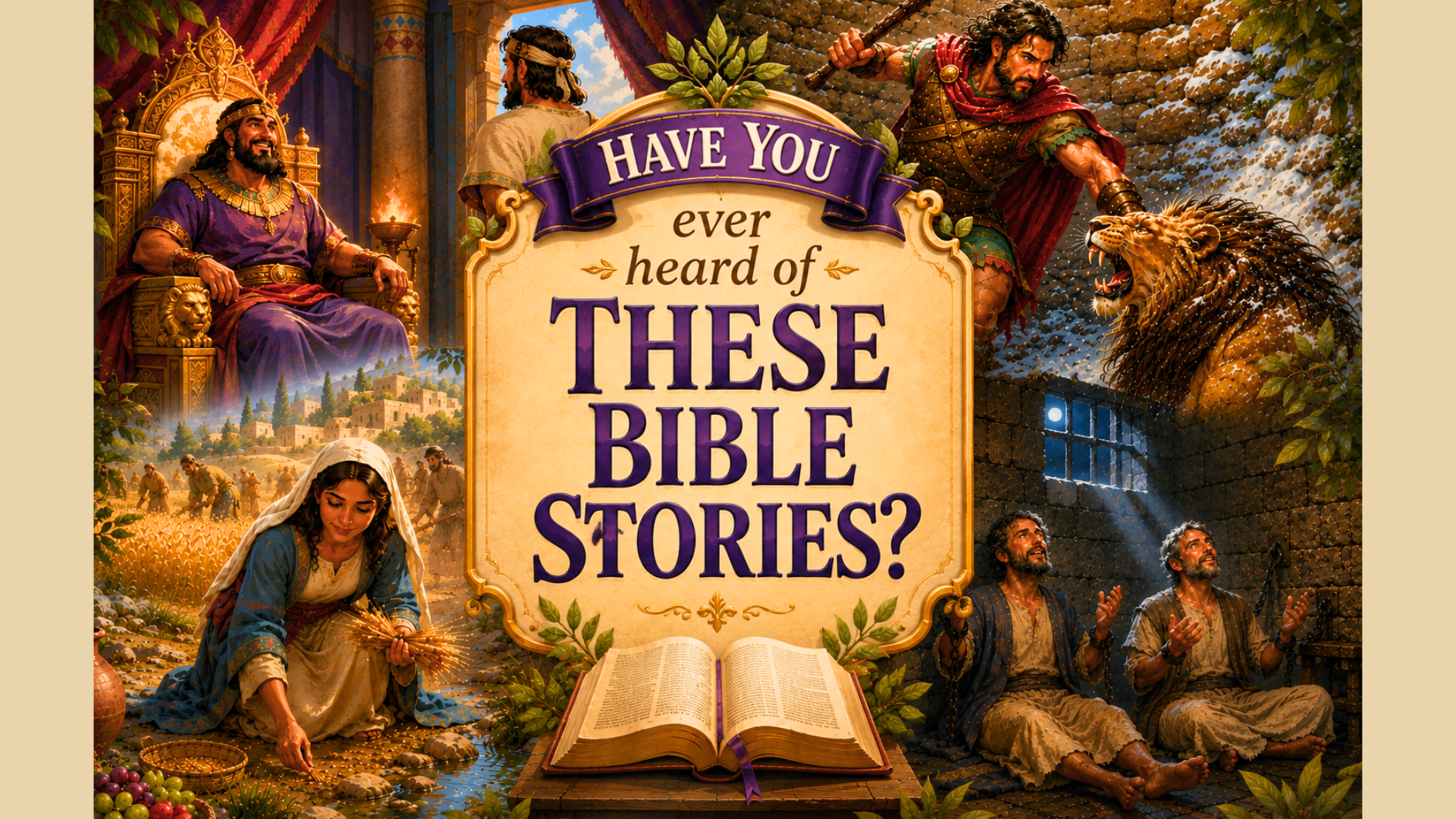 Have You Ever Heard of These Bible Stories? | Digital Bible Story Book