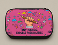 Pencil Case — "Tiny Hands, Endless Possibilities" Kids School Pouch (A matching set with the Tiny Hand Notebook)