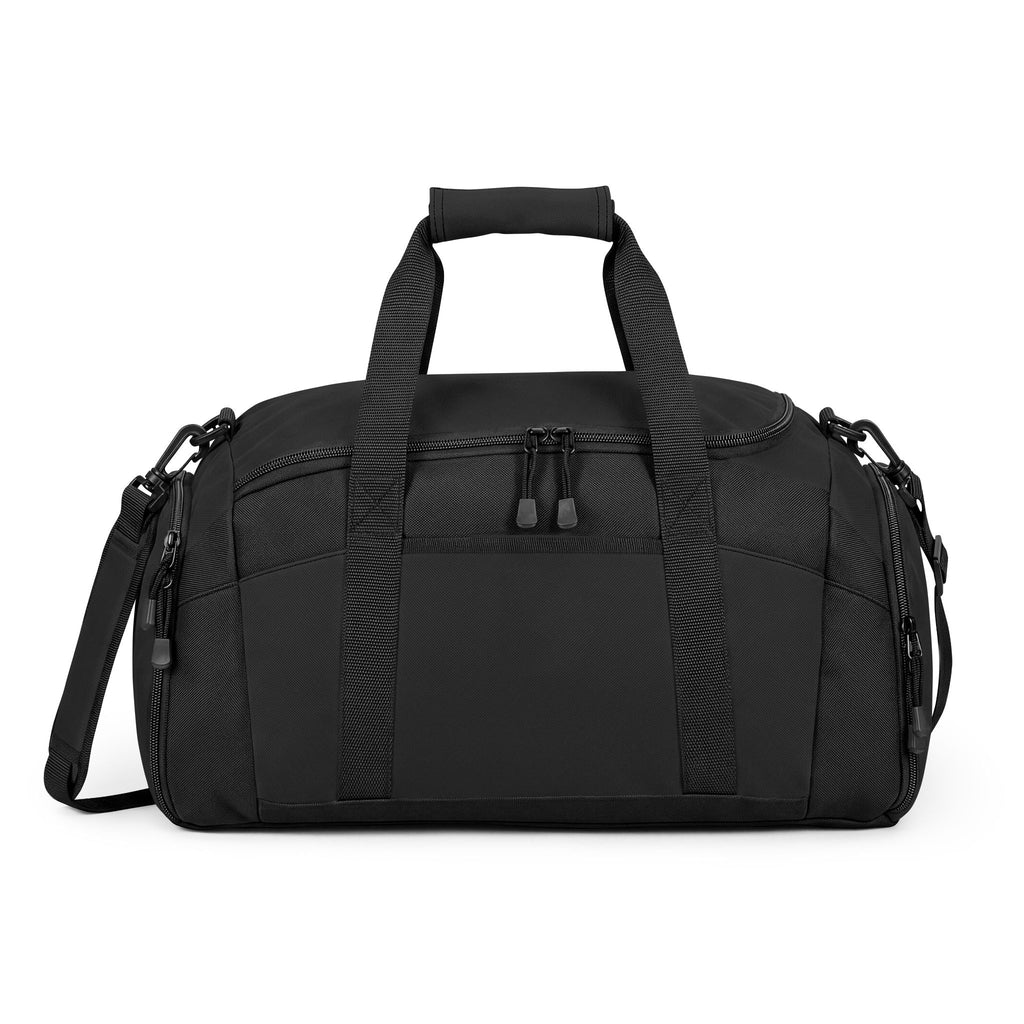 Train Hard No Excuses Gym Bag — Durable Fitness Duffel with Bold Skull Design