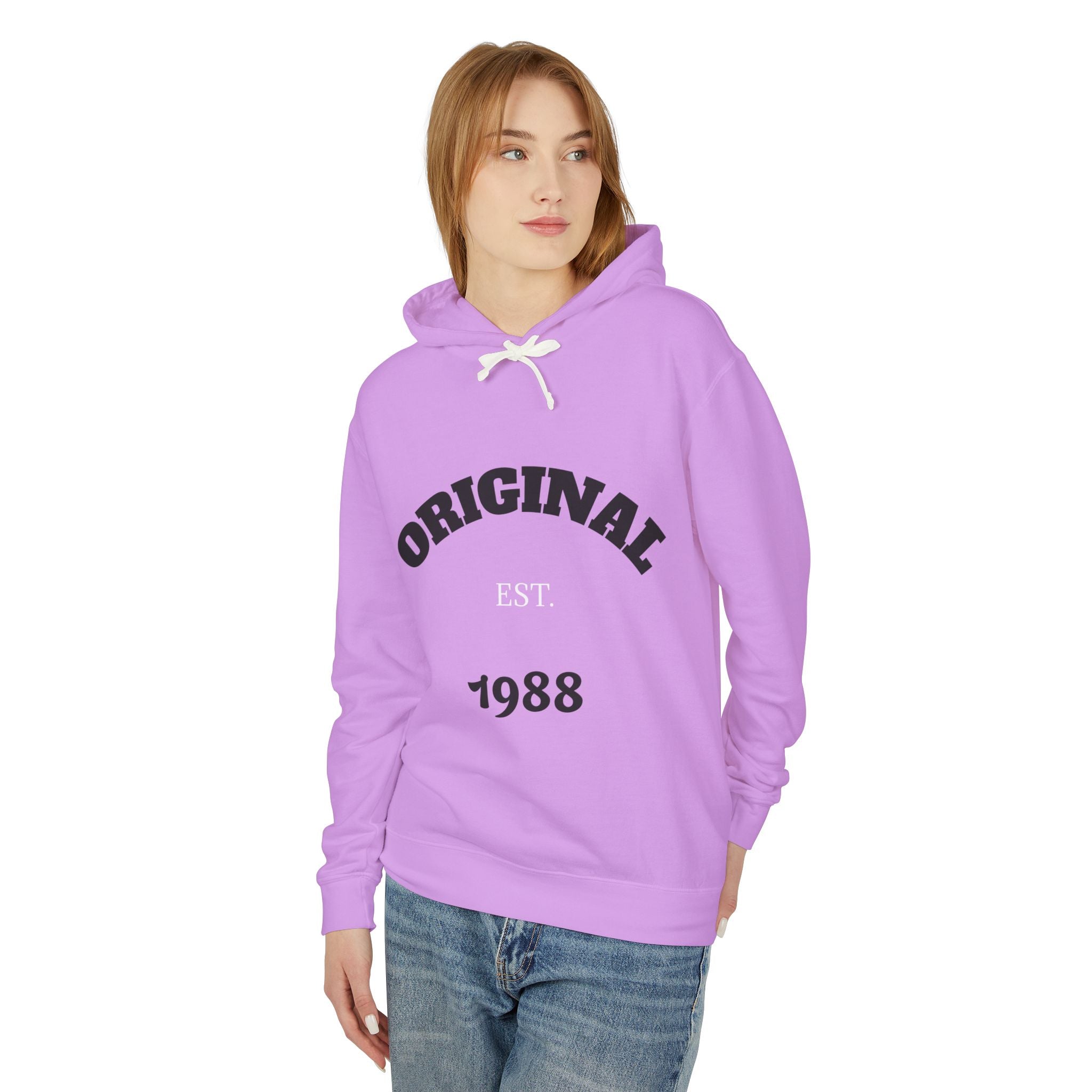 Vintage Comfort: Sun-Washed Cotton Hoodie with Archival Crest