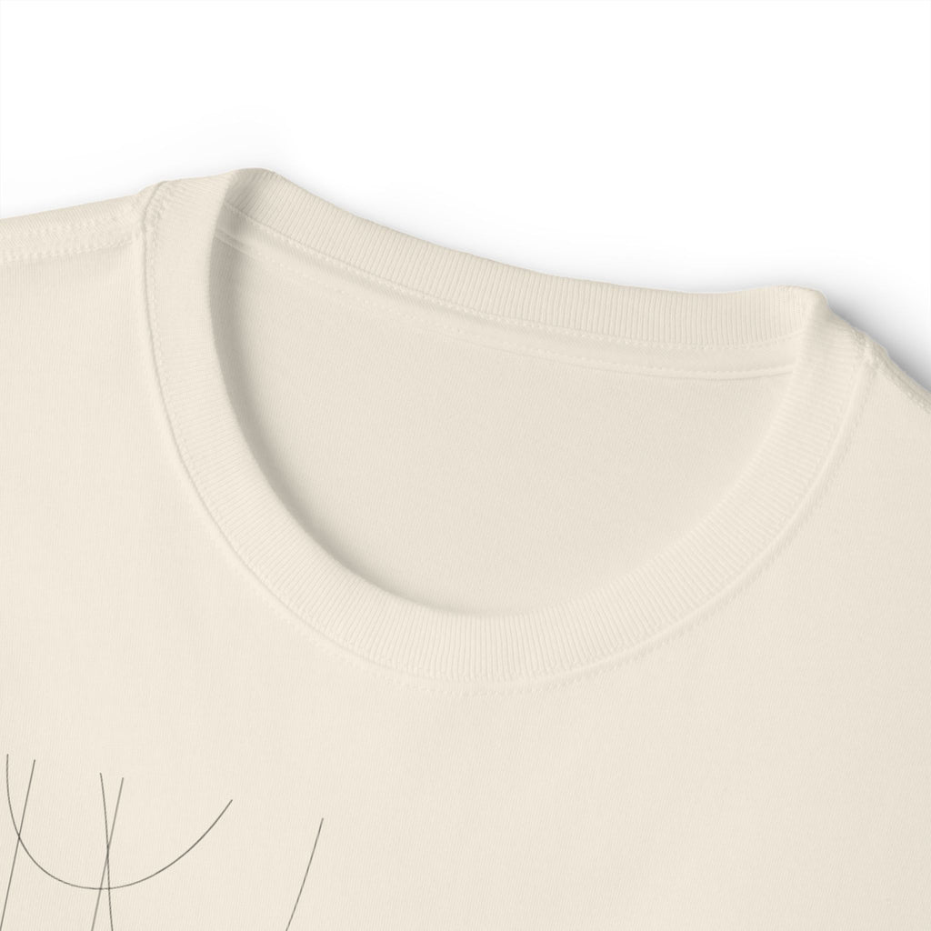 Halloween Ghost Tee — "Happy Halloween" Spooky Cottage Graphic