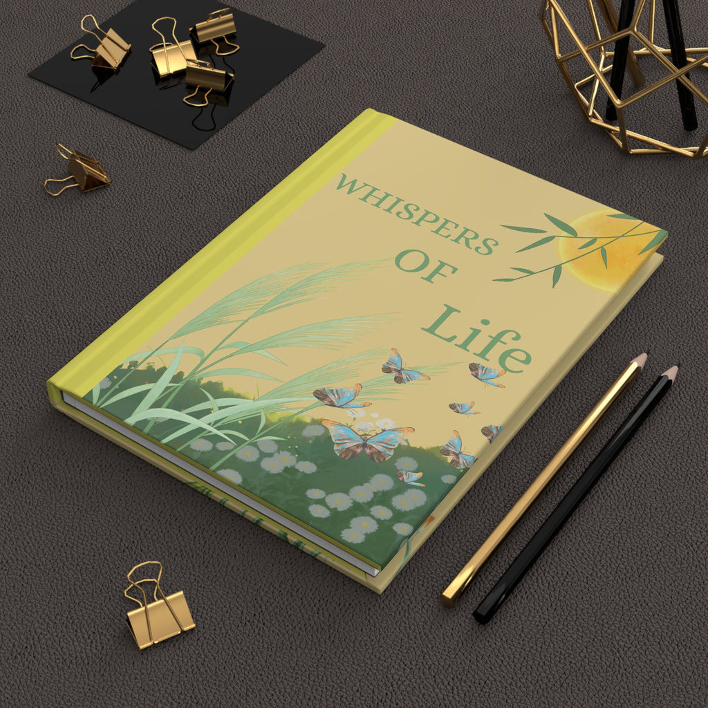 Sunlit Serenity Journal: Floral Design, 150 Lined Pages, Lay-Flat Binding