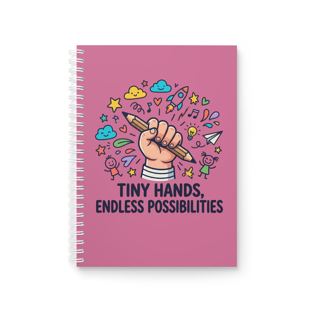 Kids' Creative Doodle Notebook - Vibrant Spiral for Young Artists