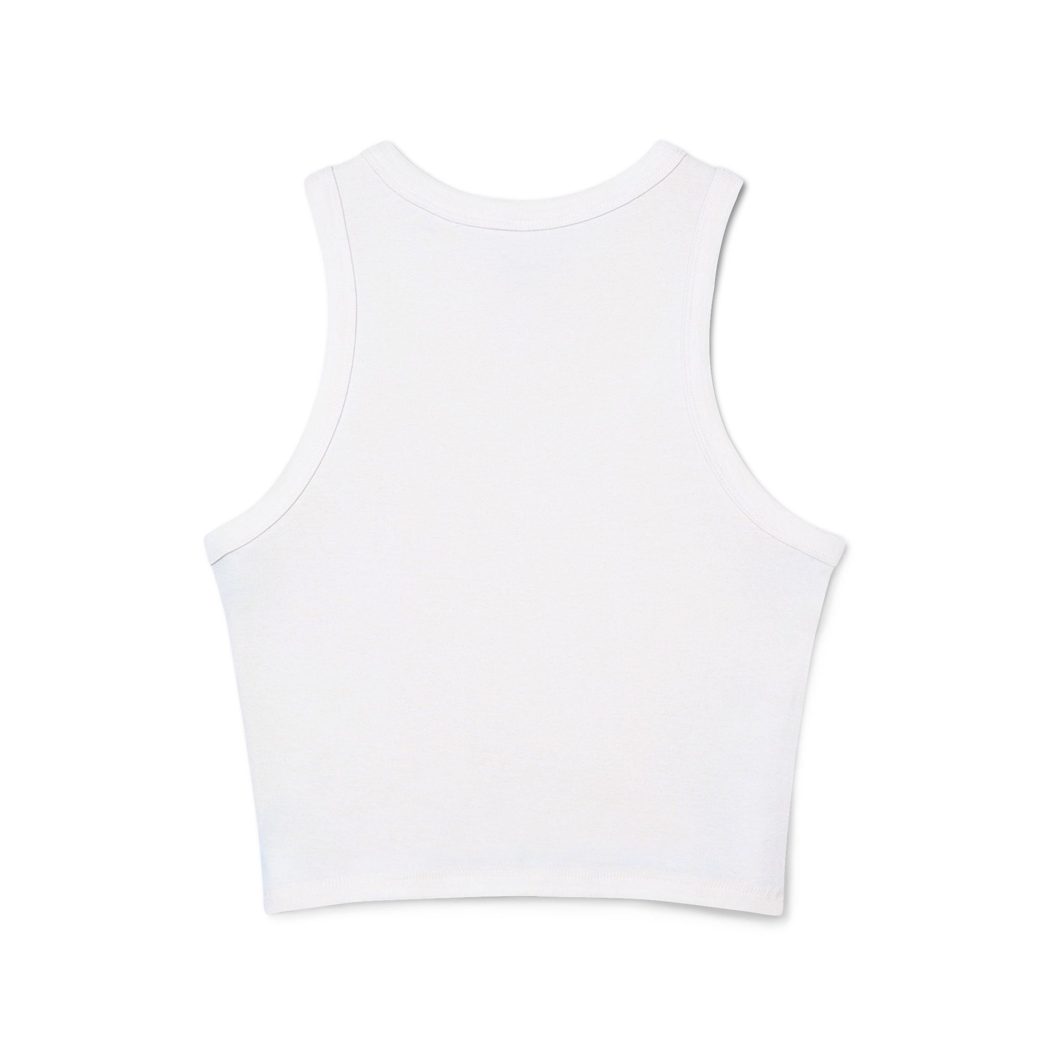 Star Leopard Tank Top — Pink Leopard Print Star Graphic Women's Racer Tank