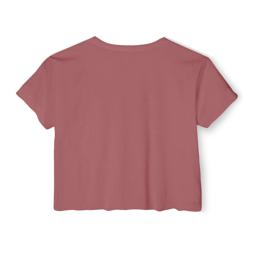 Women's Halloween Crop Top — "I'm a Haunt Mess" Ghost Festival Tee