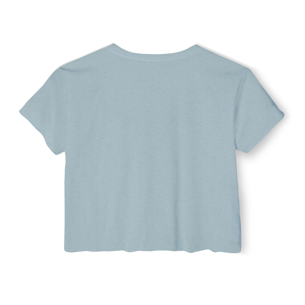Women's Halloween Crop Top — "I'm a Haunt Mess" Ghost Festival Tee