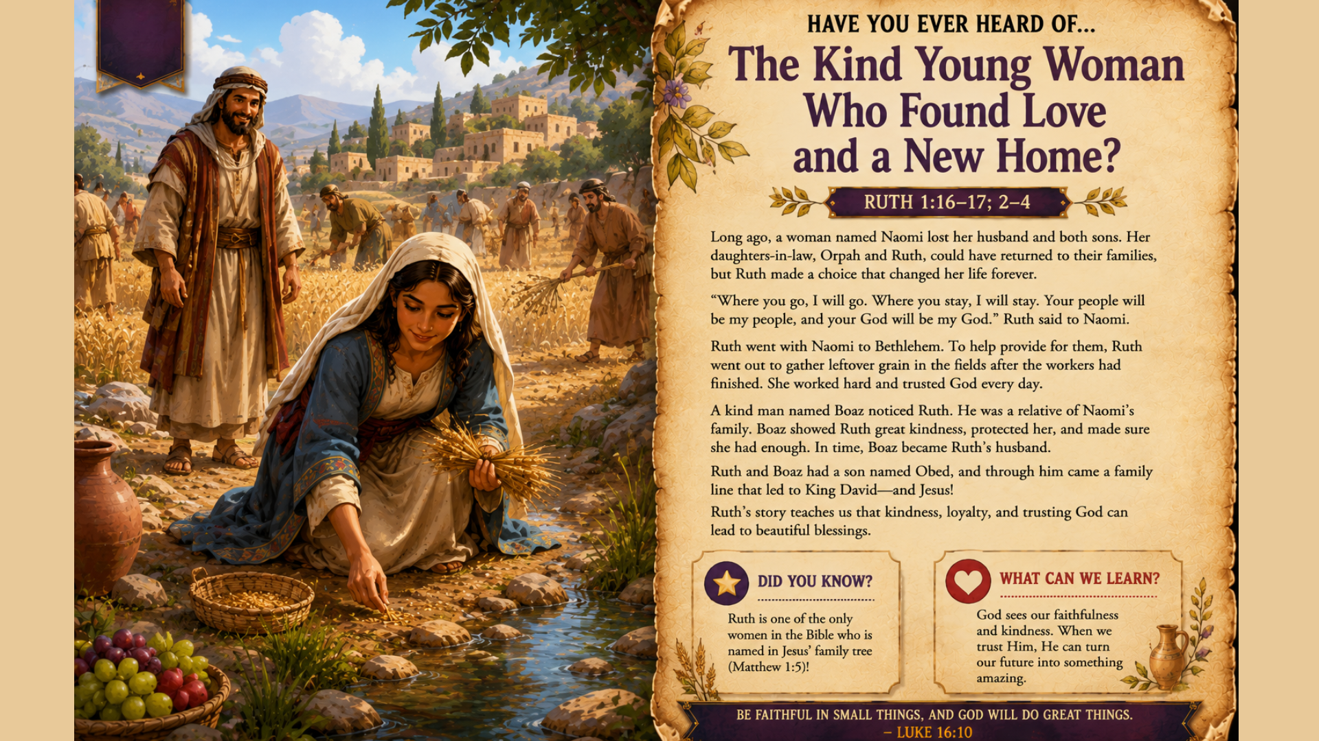 Have You Ever Heard of These Bible Stories? | Digital Bible Story Book
