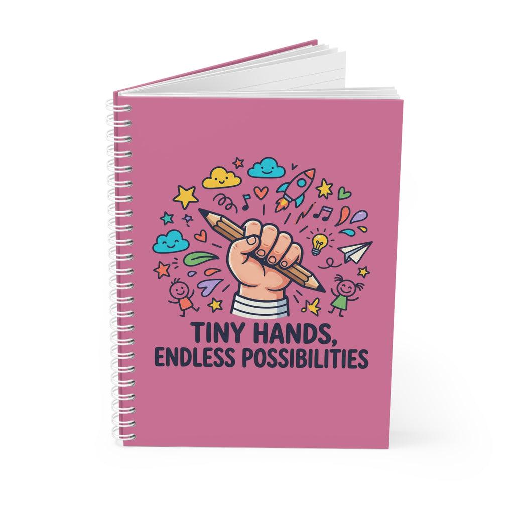 Kids' Creative Doodle Notebook - Vibrant Spiral for Young Artists