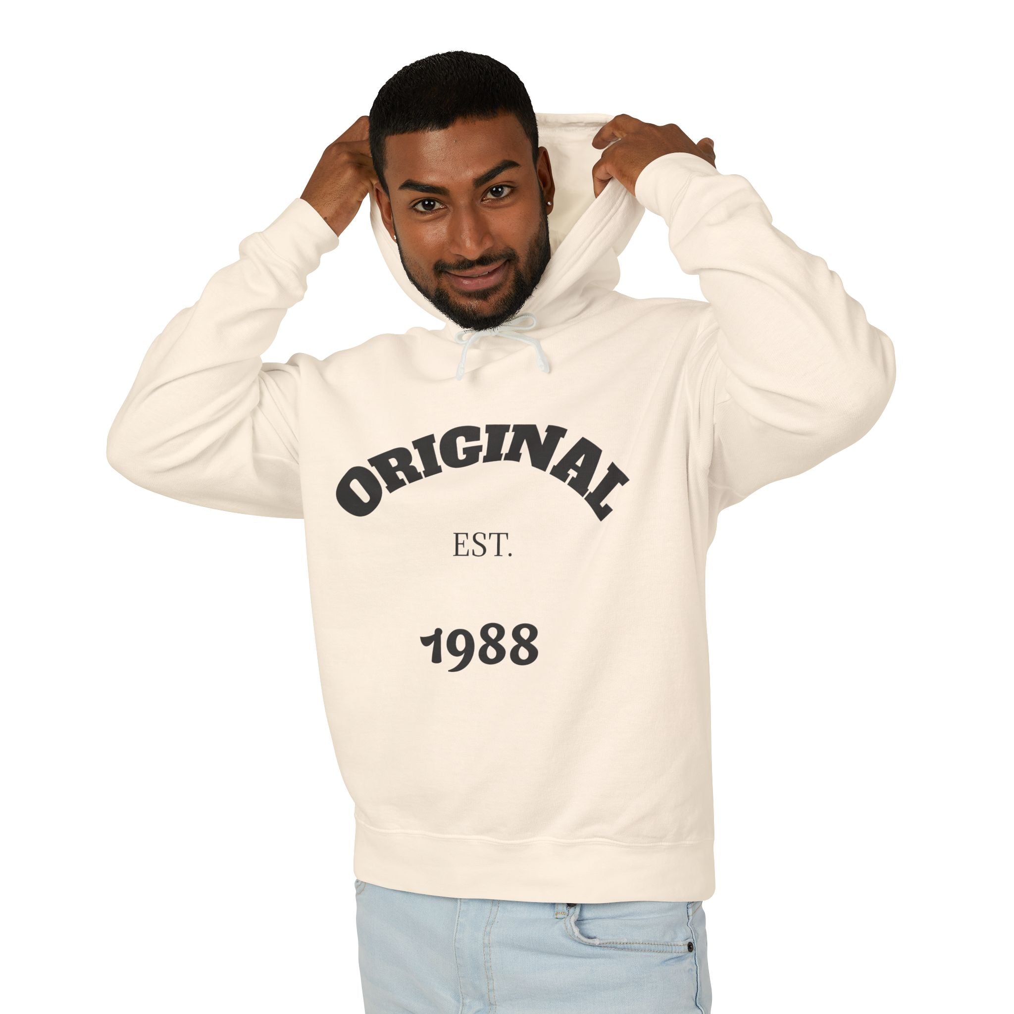 Vintage Comfort: Sun-Washed Cotton Hoodie with Archival Crest