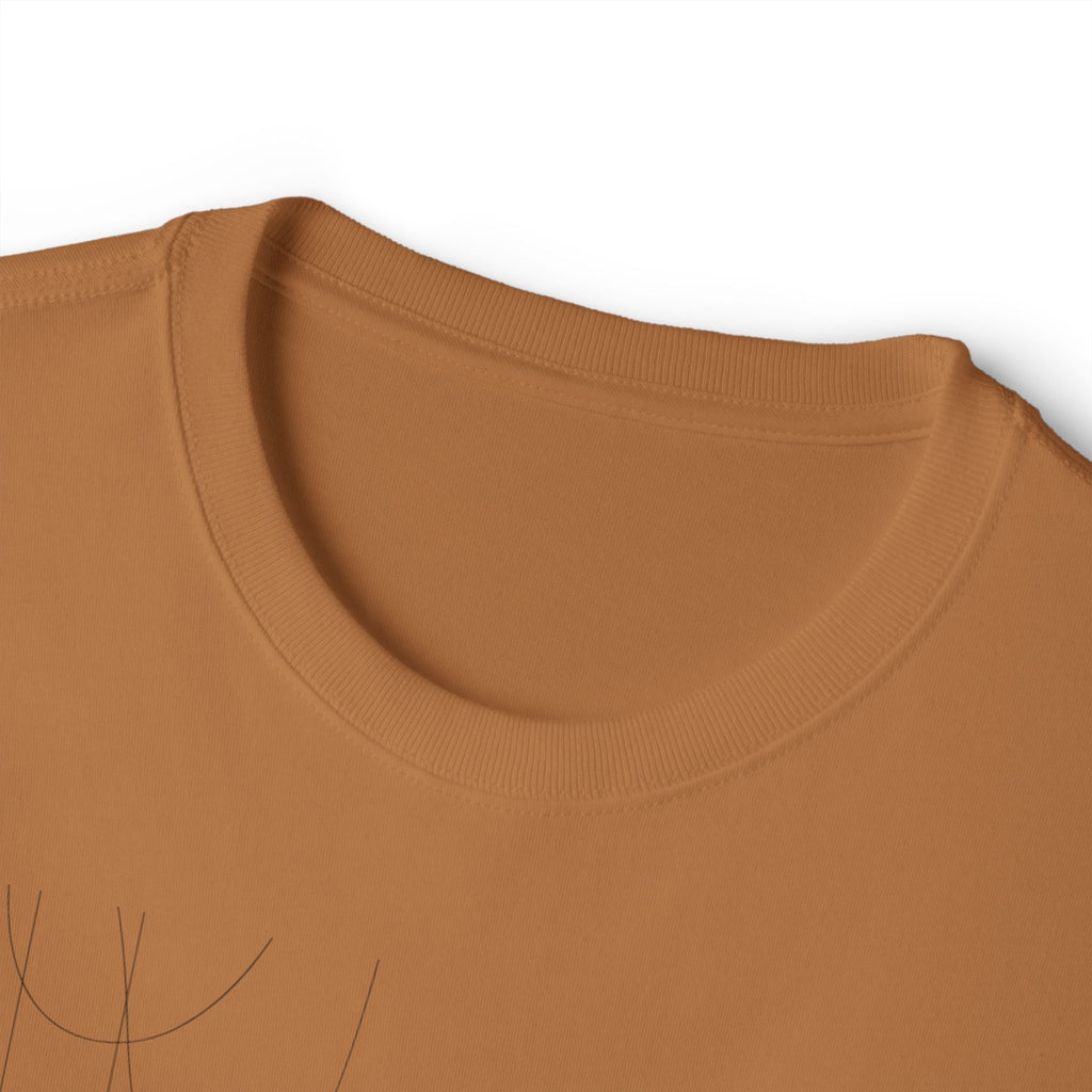 Halloween Ghost Tee — "Happy Halloween" Spooky Cottage Graphic