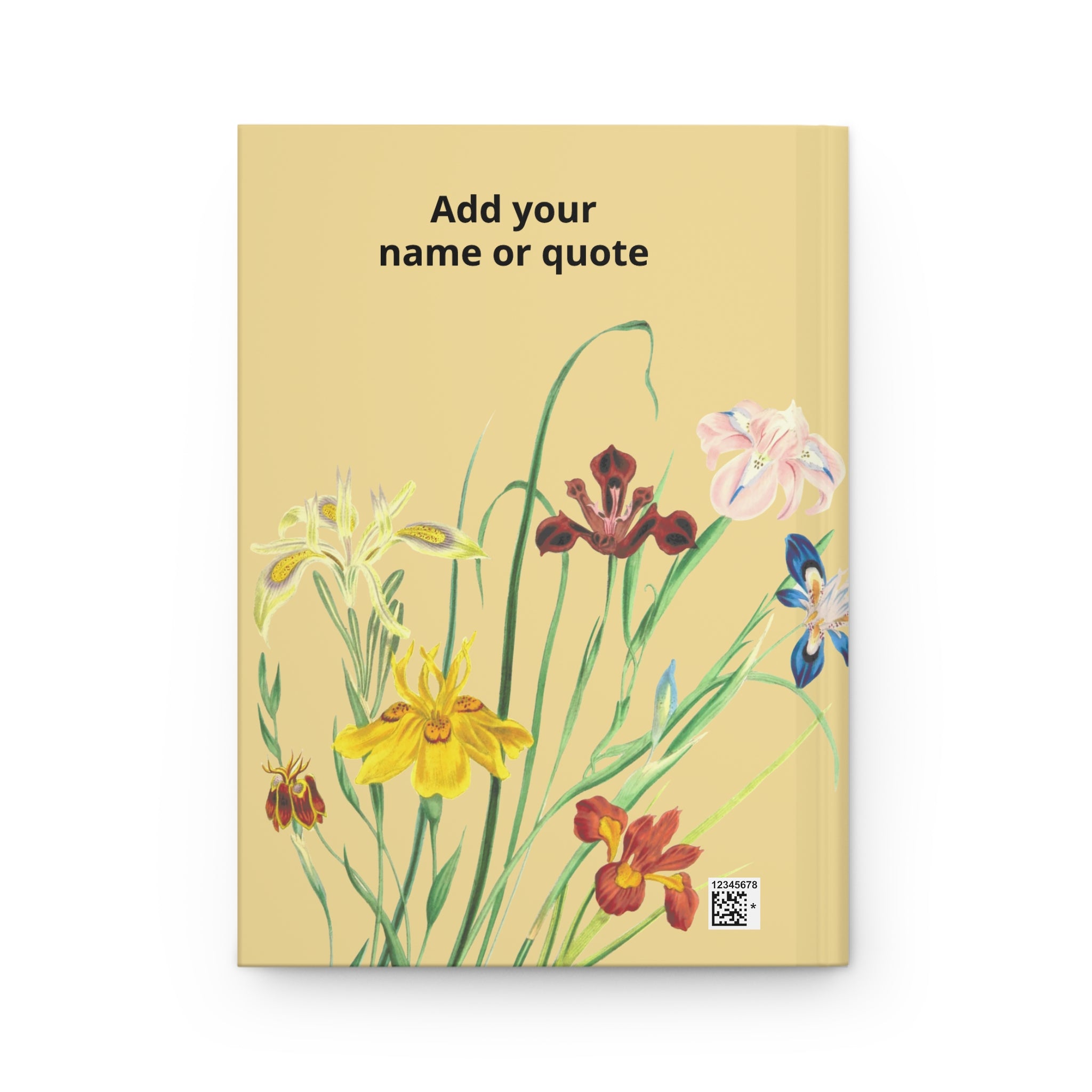 Sunlit Serenity Journal: Floral Design, 150 Lined Pages, Lay-Flat Binding