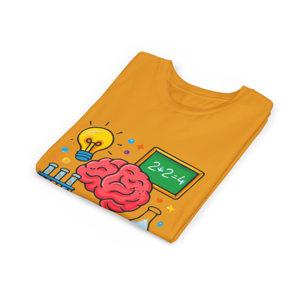 Kids Learning T-Shirt — "Great Minds Are Made From Scratch" Youth Tee