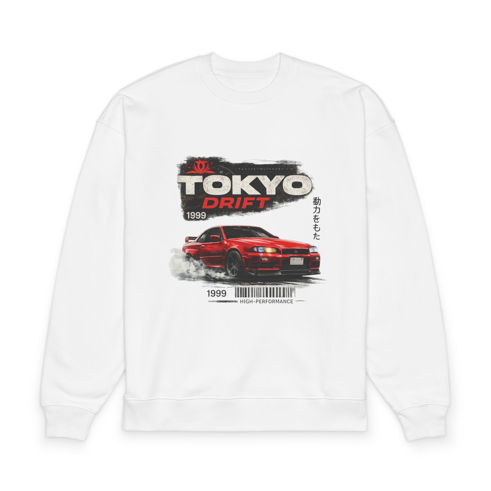 Tokyo Drift Retro Car Men's Sweatshirt