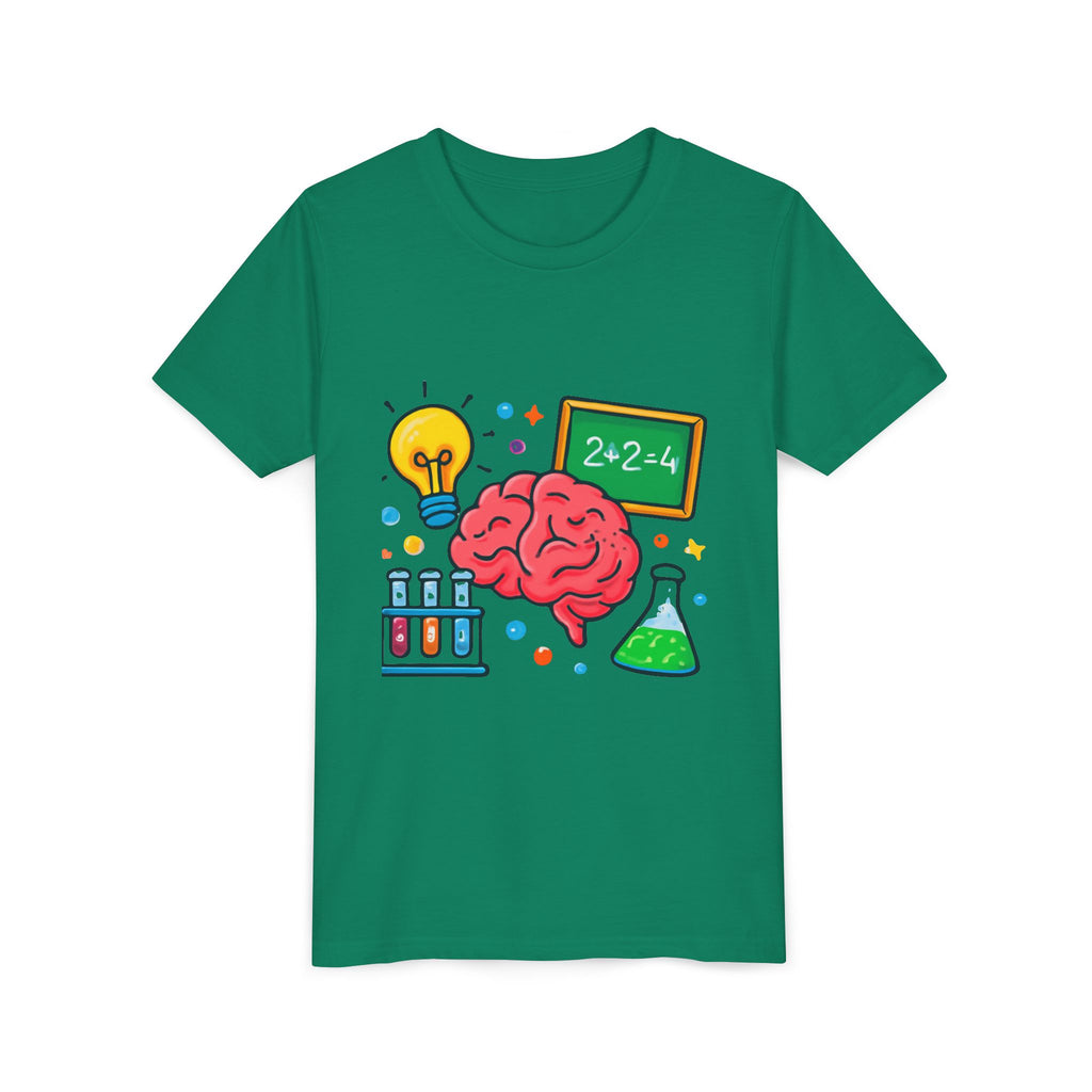 Kids Learning T-Shirt — "Great Minds Are Made From Scratch" Youth Tee