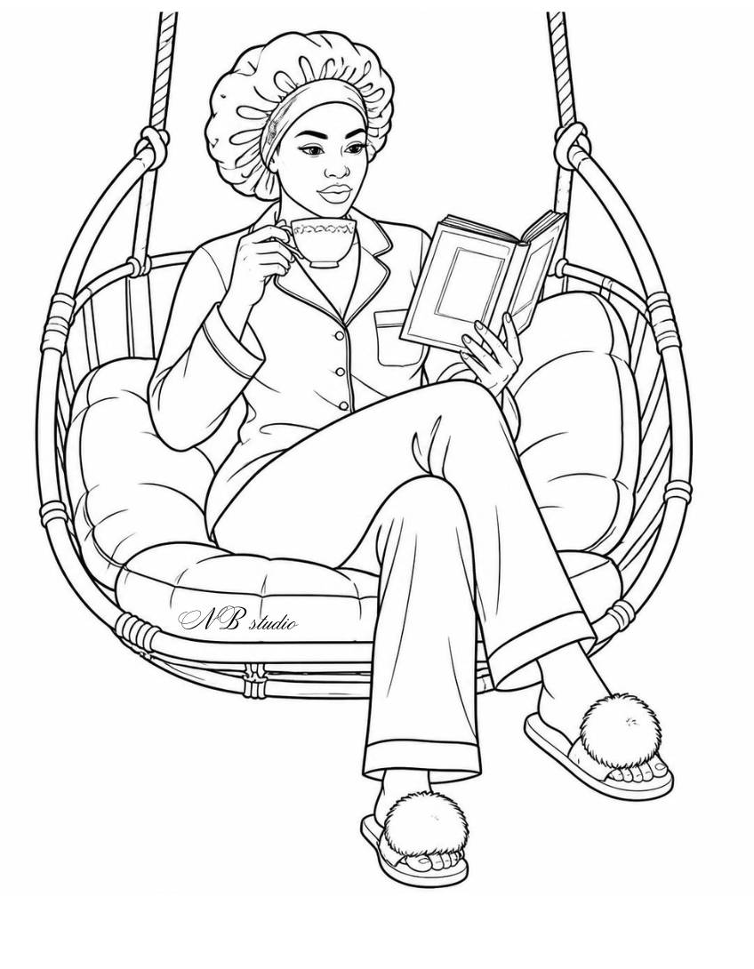 Fashion Coloring Book — Digital Download