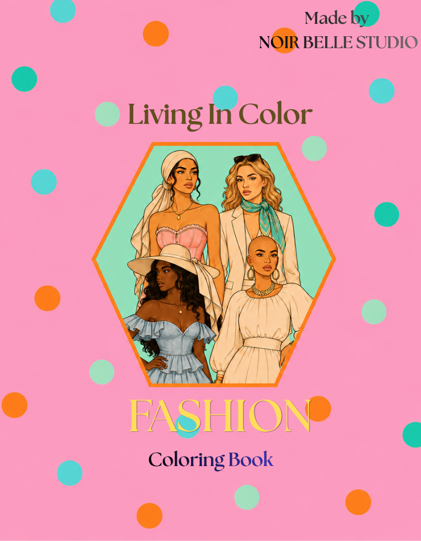 Fashion Coloring Book — Digital Download