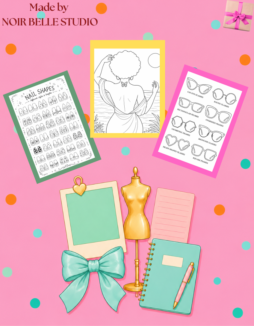 Fashion Coloring Book — Digital Download