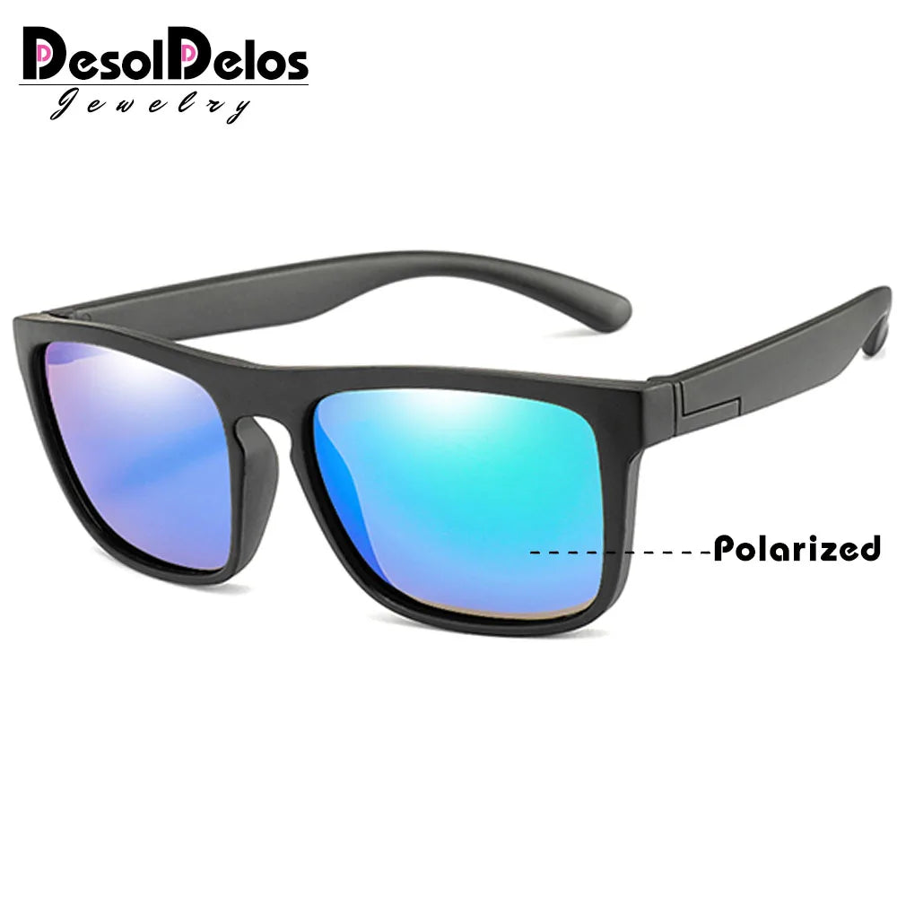 2024 Sunglasses Kids Girls Boys Polarized Children Sun Glasses PC UV Protection Eyeglasses Eyewear High Quality D323