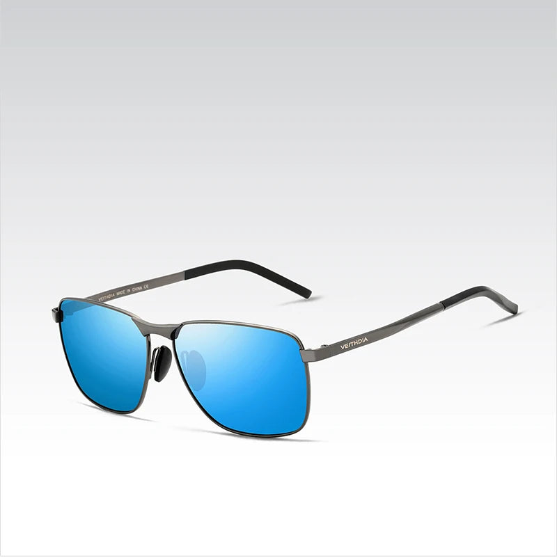 VEITHDIA Brand Men's Vintage Sports Sunglasses Polarized UV400 Lens Eyewear Accessories Male Outdoor Sun Glasses For Women V2462