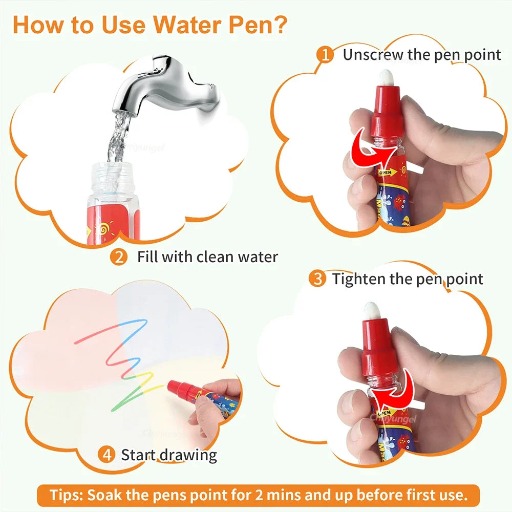 100×80cm Water Drawing Mat