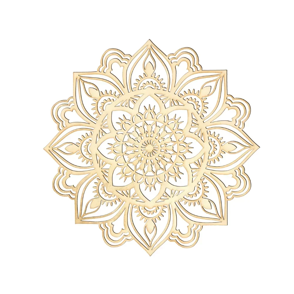 Moroccan Mandala Metal Wall Art – Boho Living Room Decor