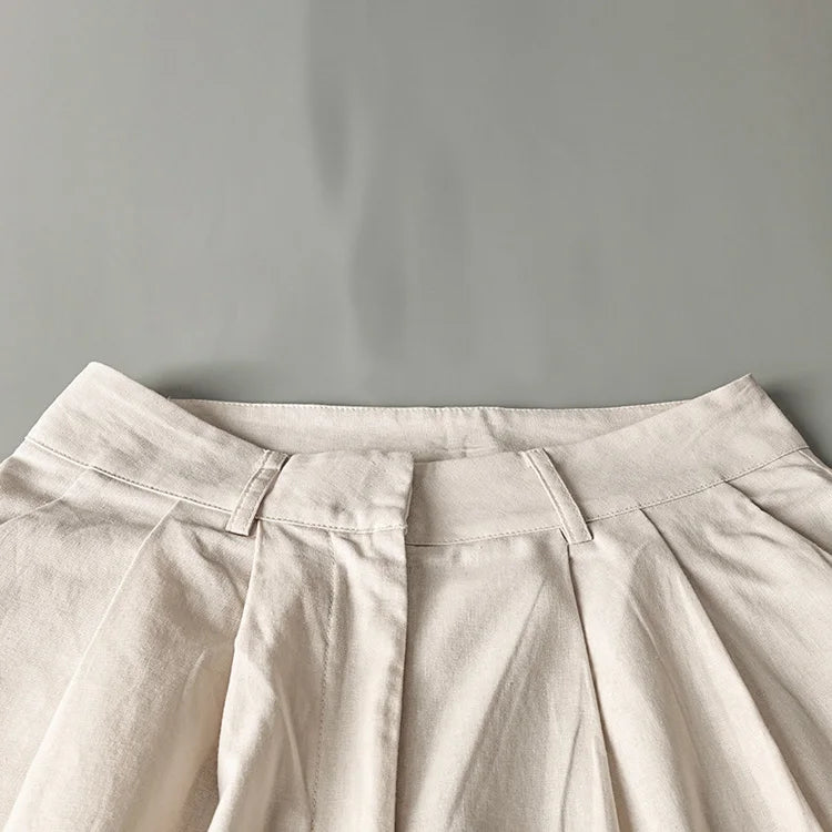 Mueyaruho Women 2026 Summer Office Pant Set Suits Solid Beige Outfits 2 Two Piece Wide Leg Matching Set For Women