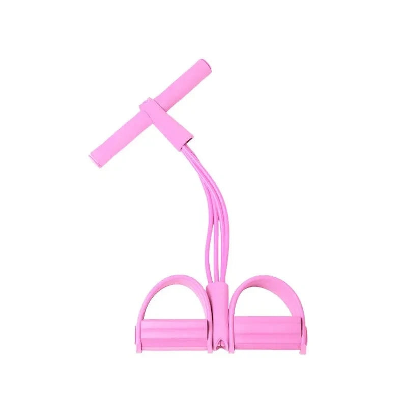 4-Tube Resistance Band Set – Multi-Function Home & Office Workout