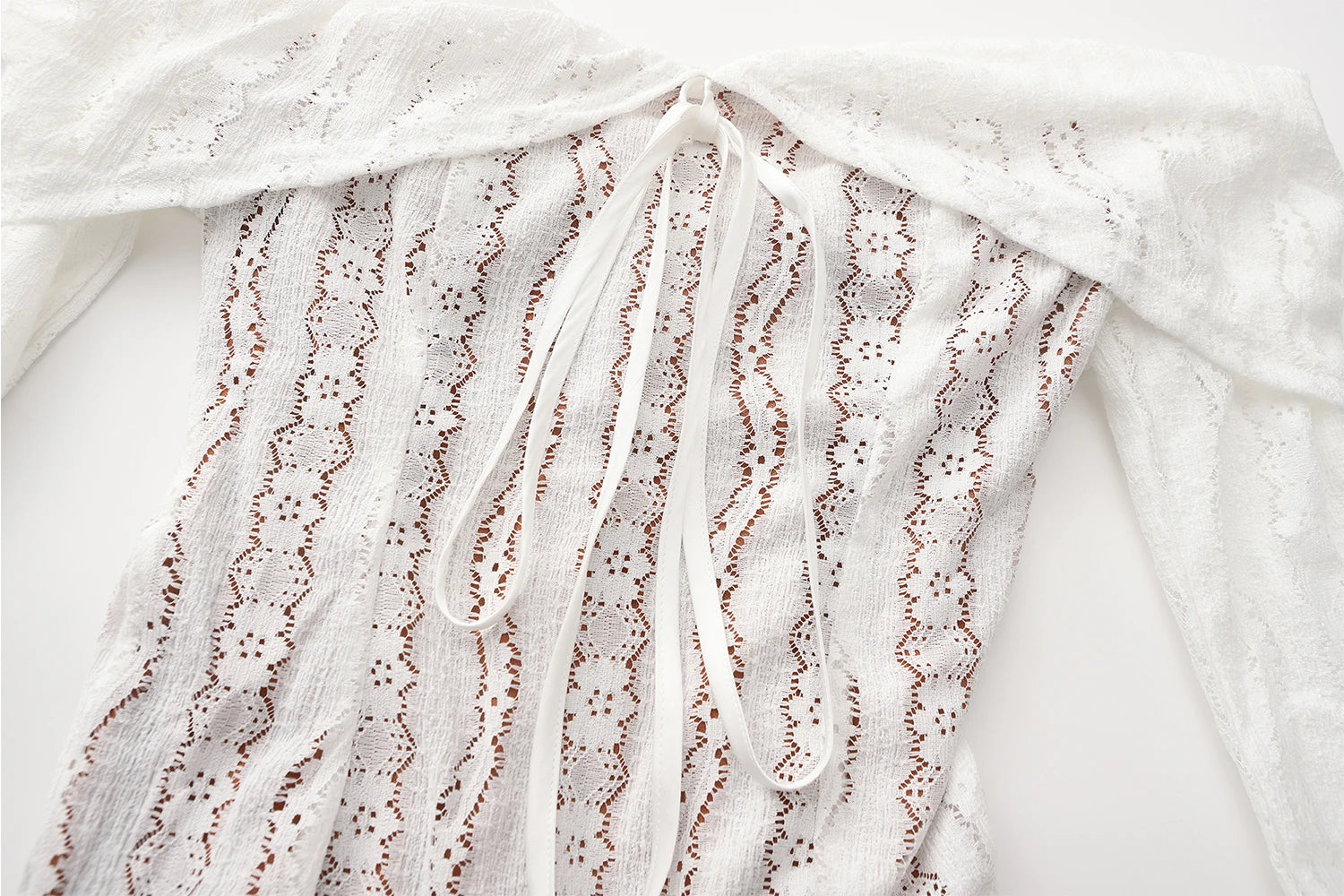 Long Sleeve Lace Evening Gown – Wedding & Prom Dress
