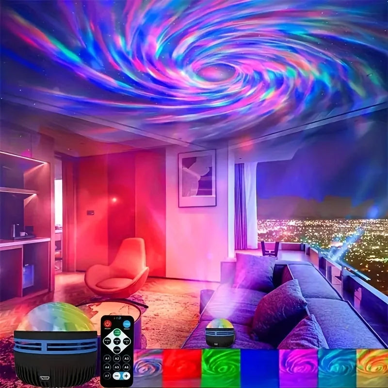 Galaxy Aurora Projector